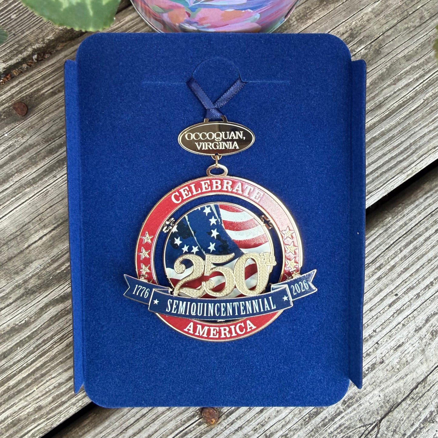 250th U.S. Flag Ornament