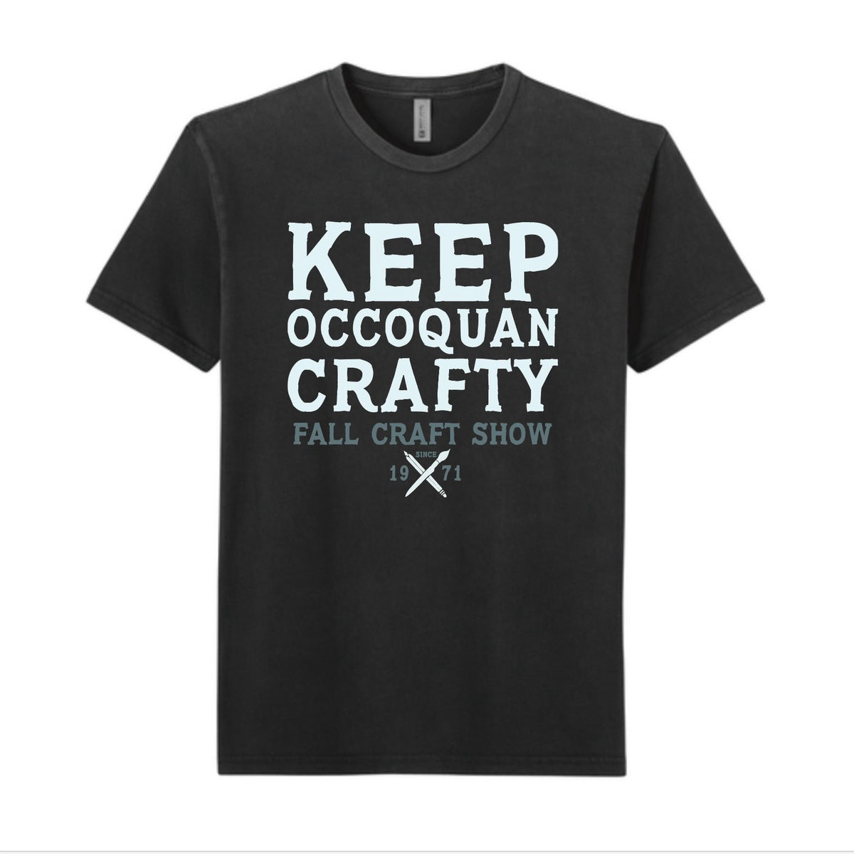 Keep Occoquan Crafty Vintage Black Tee