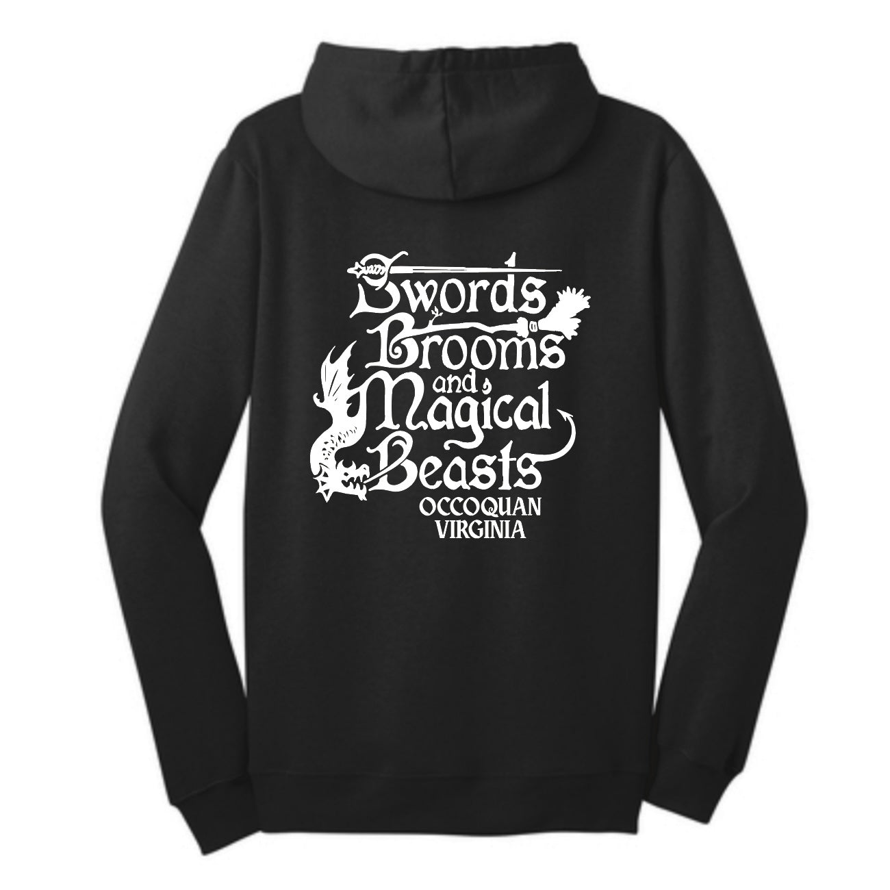 SBMB Black ZipEEEEEEE!!! Hoodie – The Occoquan Outfitter Souvenir
