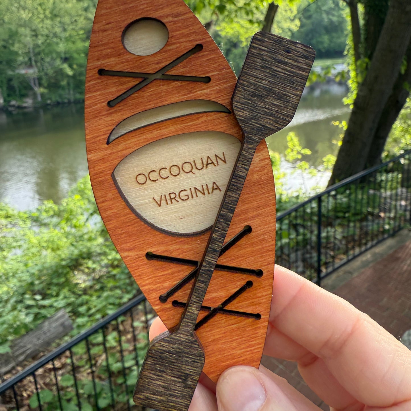 Occoquan Kayak Ornament