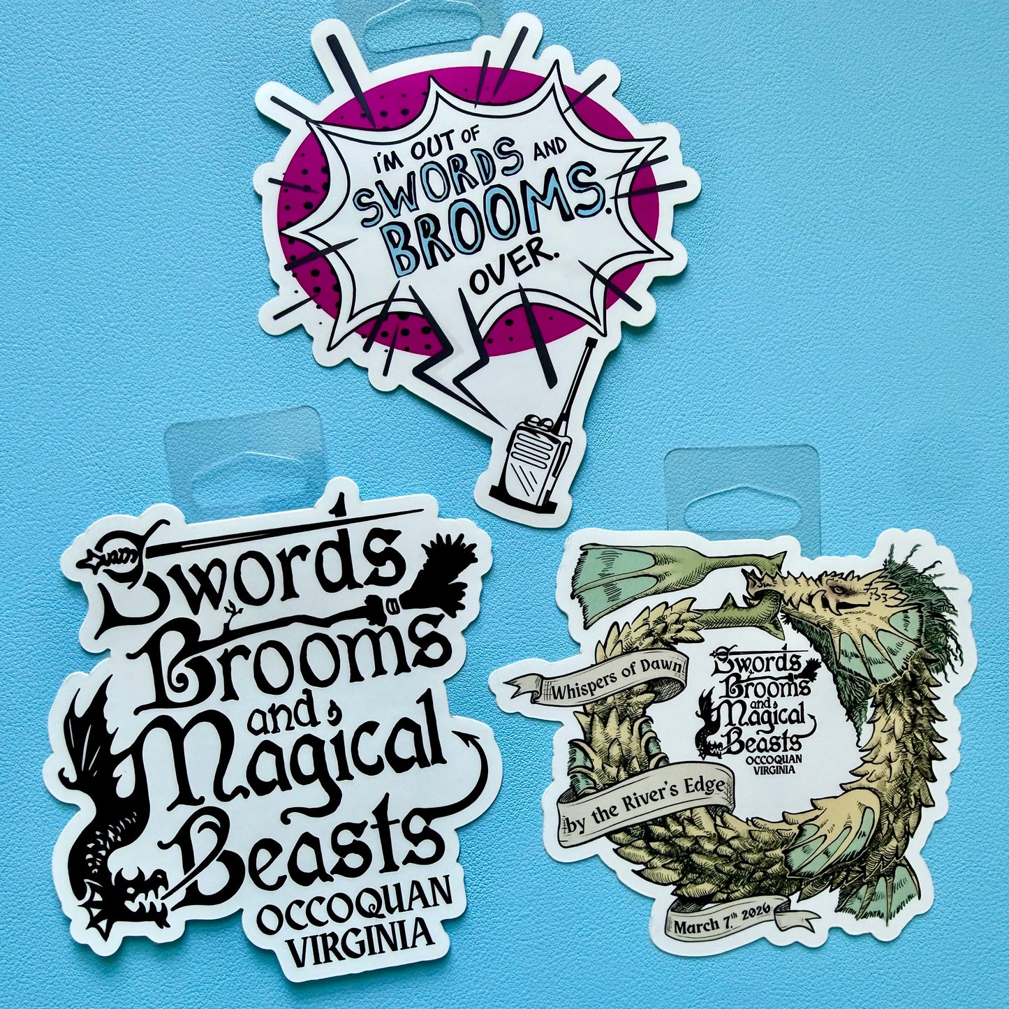 NEW! SBMB 3 Sticker Pack