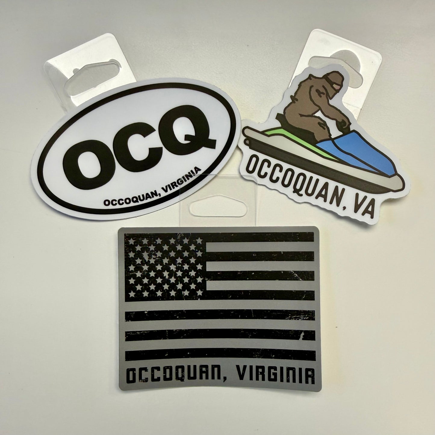 OCQ Squatchy 3 Stickers Pack