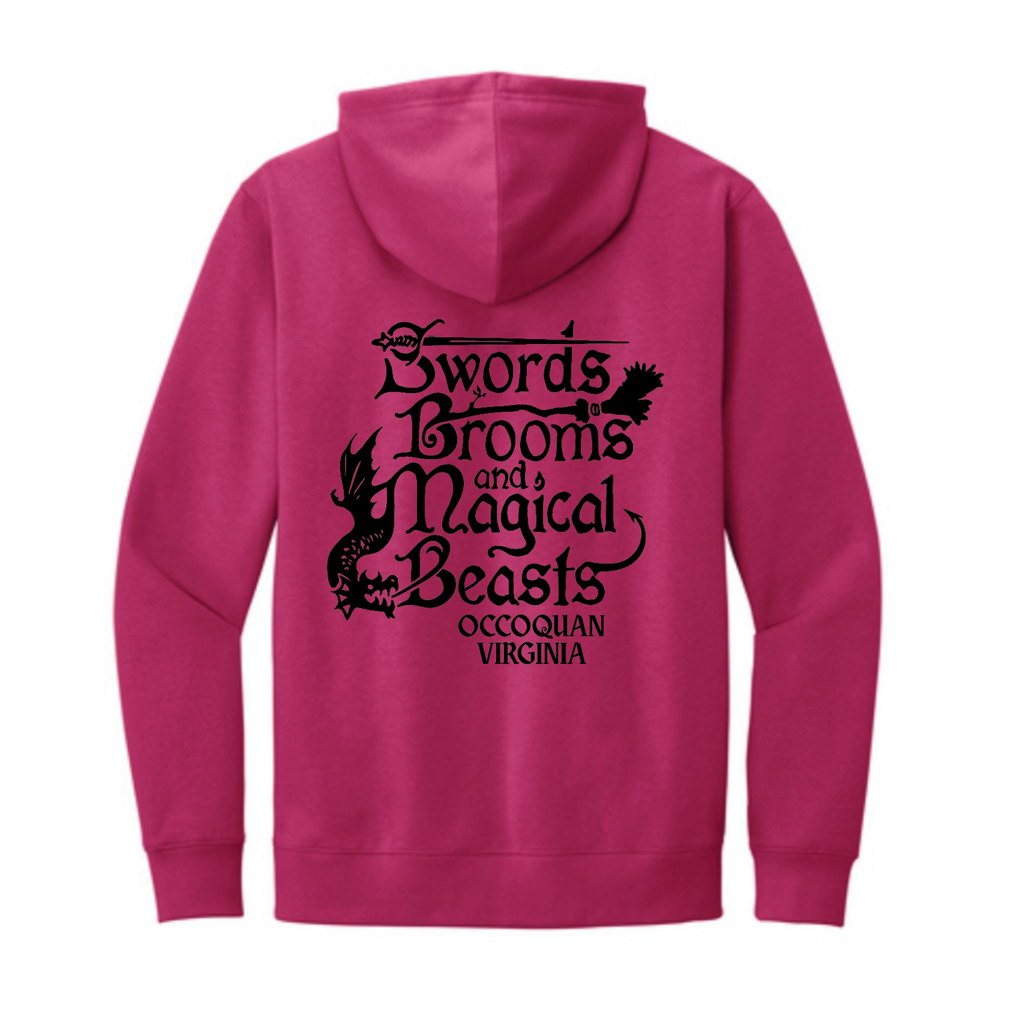 SBMB Deep Hot Pink Hoodie