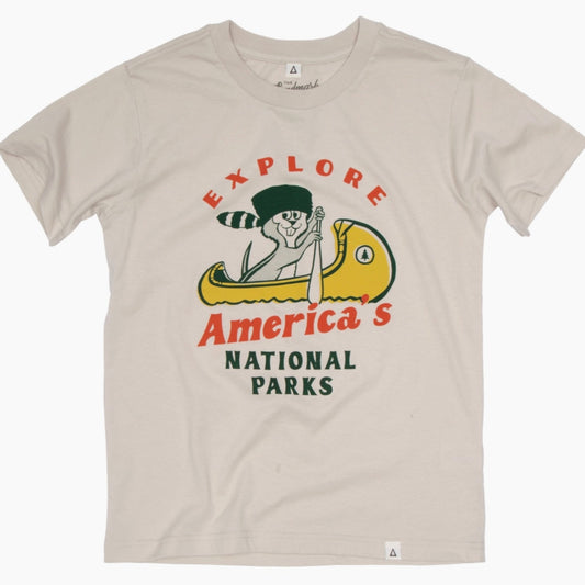 Youth Paddle The Parks Tee