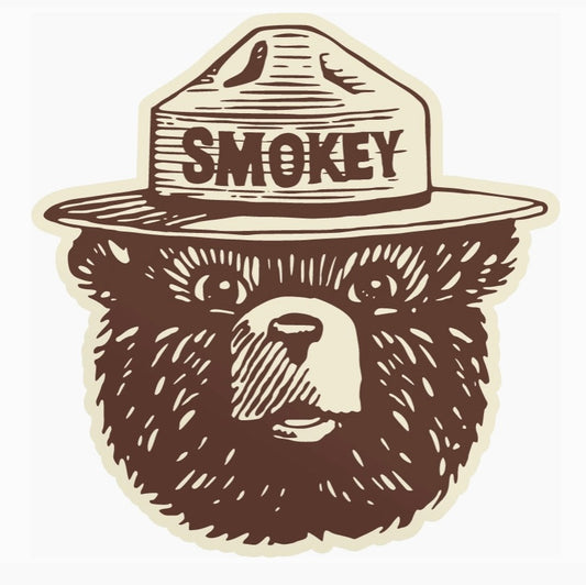 Smokey Logo Sticker
