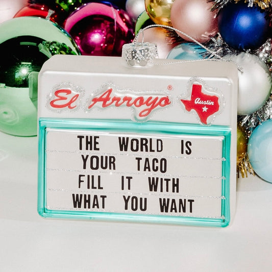 “The World is Your Taco” Ornament