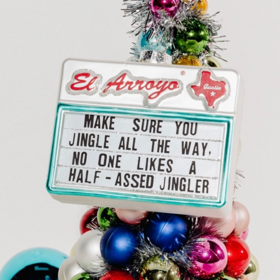 “Half-Assed Jingler” Ornament
