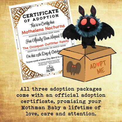 Mothman Baby Plushie Essential Edition