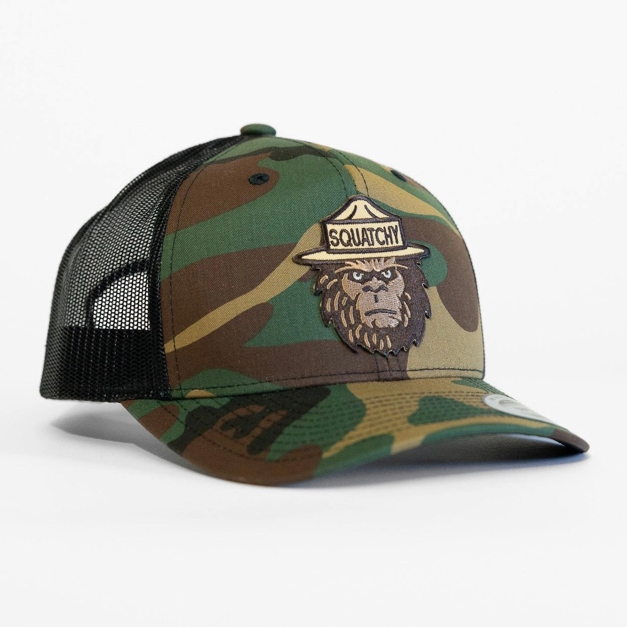 SQUATCHY Patrol in Camo - Last One Left! Enter LASTONE for 13% Off at checkout!