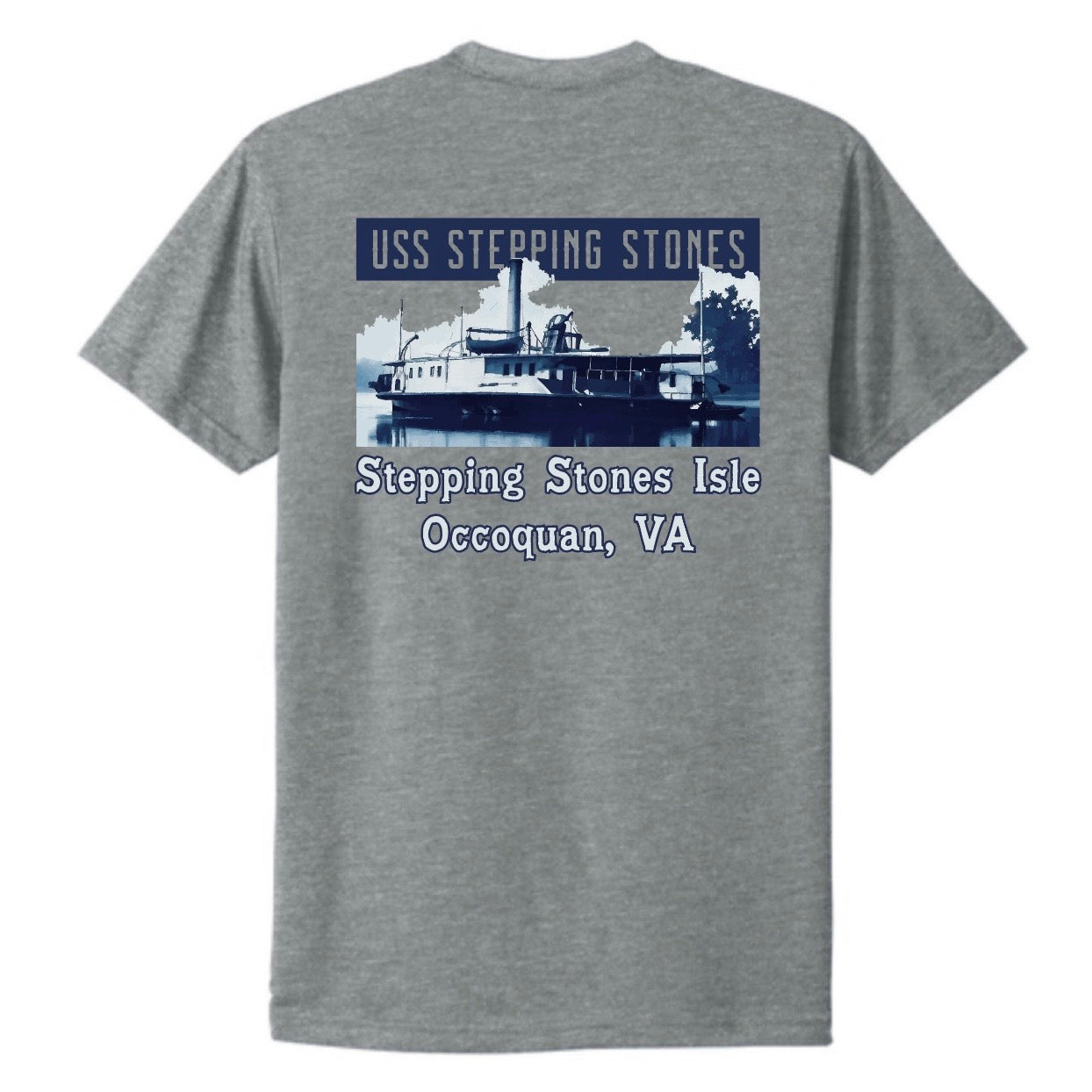 USS Stepping Stones Isle Tee
