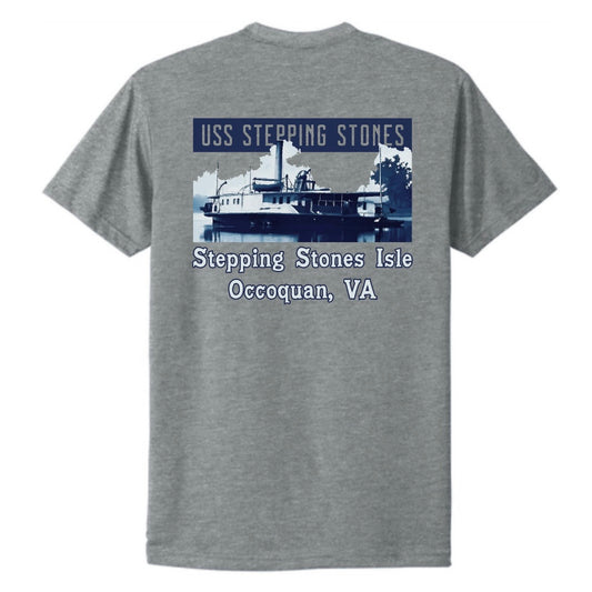 USS Stepping Stones Isle Tee