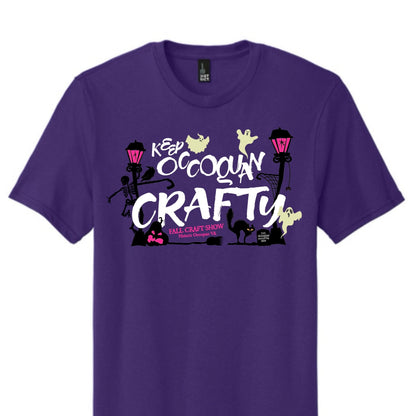 Spooky Craft Show Purple Tee