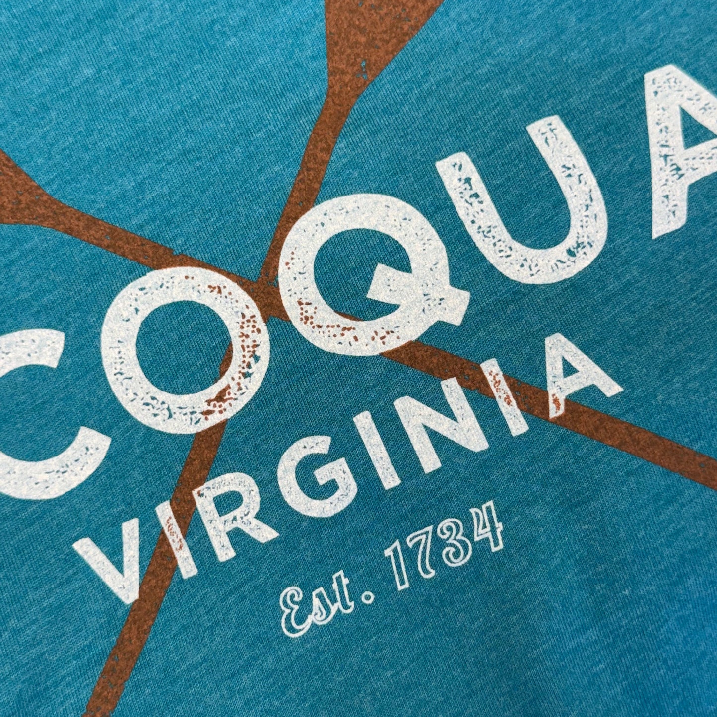 Occoquan Paddle Tee | Teal