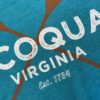 Occoquan Paddle Tee | Teal