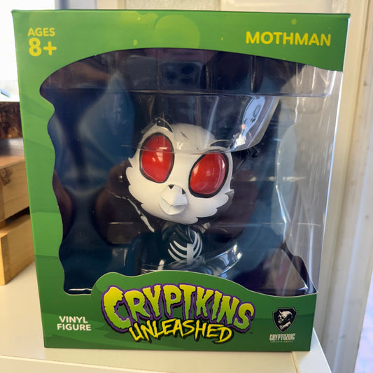 Cryptkins Unleashed: Mothman Vinyl Figure Bone-Chilling Version