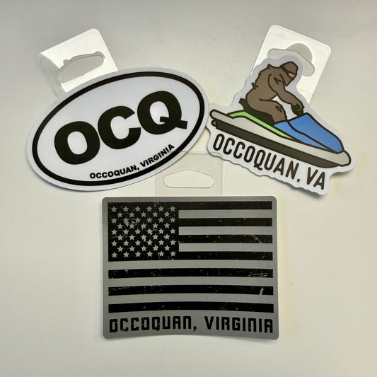 OCQ Squatchy 3 Stickers Pack