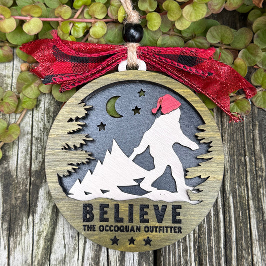 Believe Occoquan Outfitter Ornament